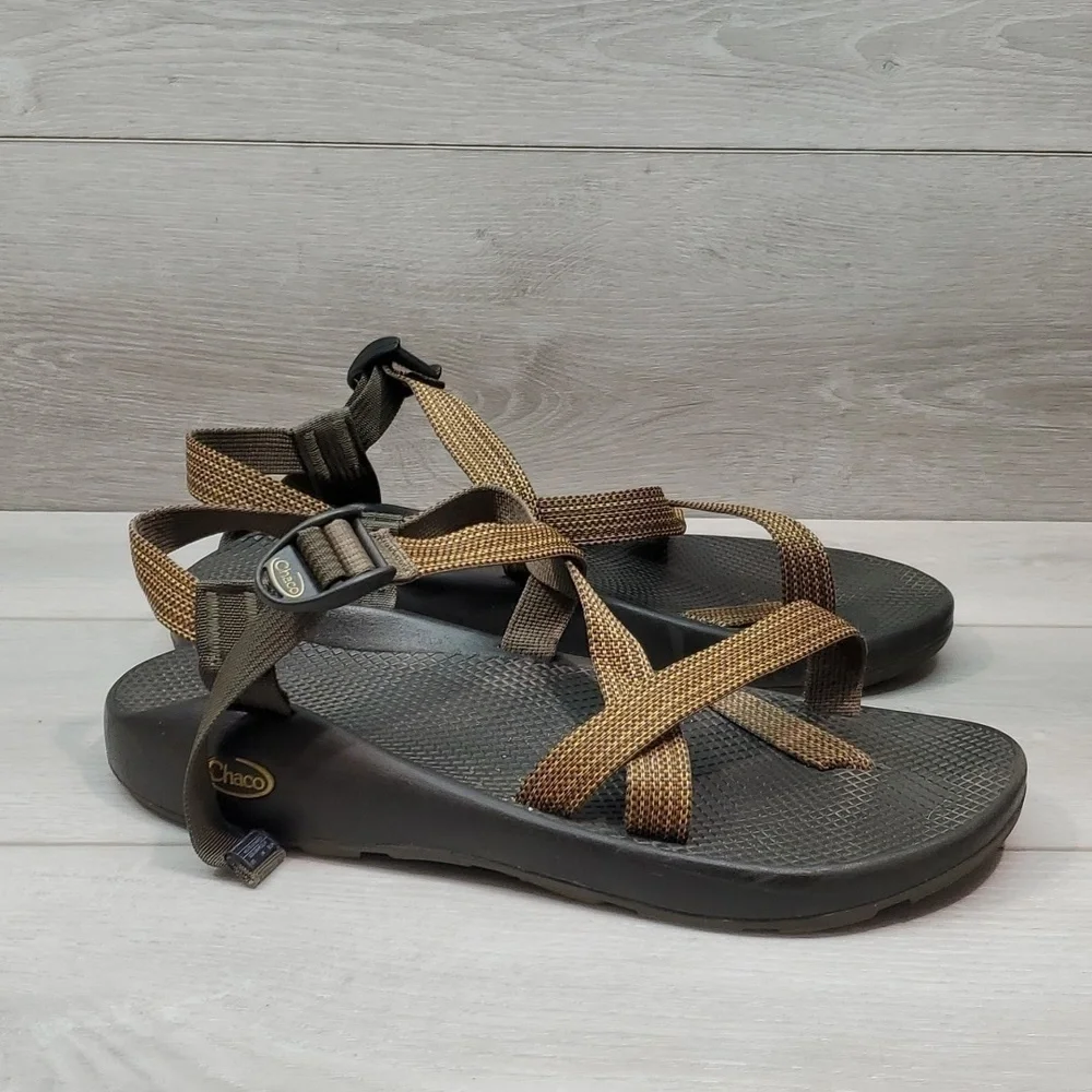 Chaco Mens Z/2 Classic Outdoor hiking Highland wood Sandals Flats shoes sz 12
